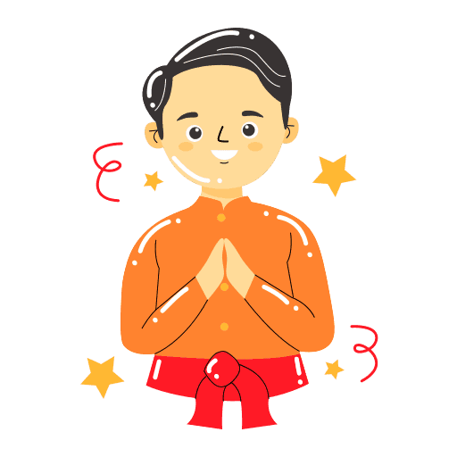 Illustration of a developer at a laptop