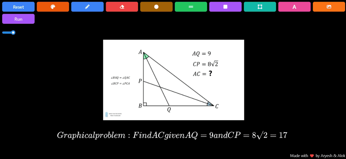 Screenshot of Draw and Calculate